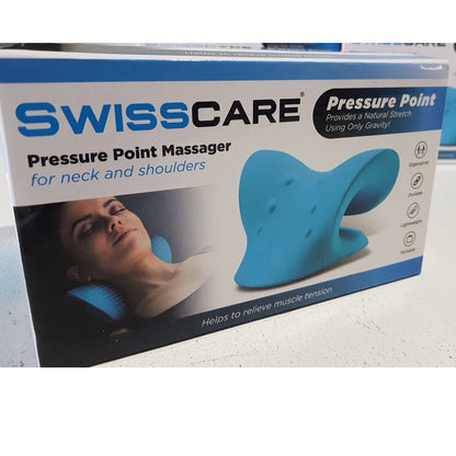 Swisscare Pressure Point Massager for Neck and Shoulders - Relieve Muscle Tension