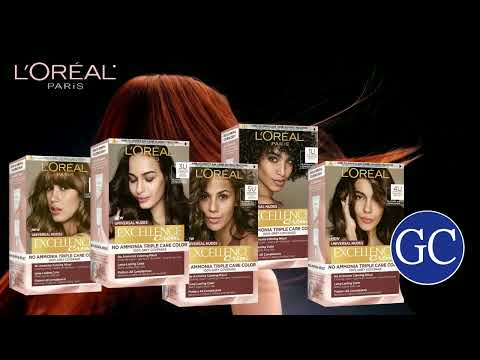 3x L'Oreal Paris Excellence Creme Universal Nudes Hair Colour 4U Brown