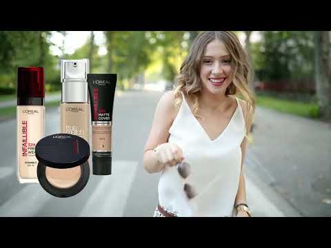 L'Oreal Paris Infallible 32H Fresh Wear Foundation SPF 25 30ml Shade 145 Cool Rose