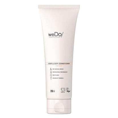 6x weDo Professional Light & Soft Conditioner Fine Hair 250ml